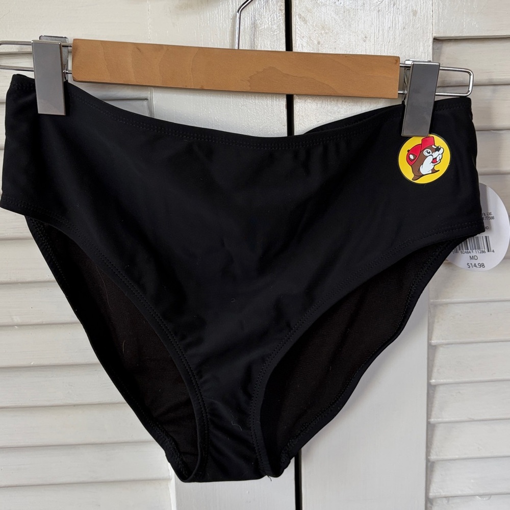Buc-ee’s Red Tankini swimsuit with Cartoon Print never worn size medium - Picture 4 of 6